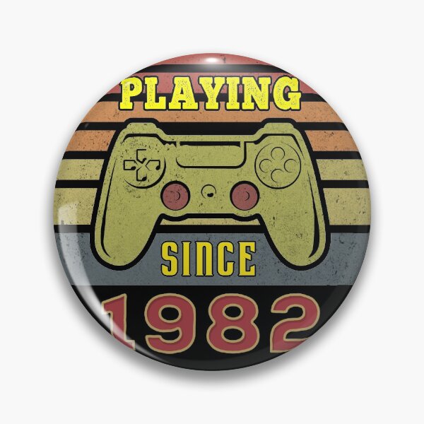 Item preview, Playing Since 1982 - Vintage Retro Gaming Controller designed and sold by looklock.