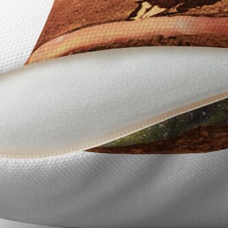 Alternate view of Split Levels Throw Pillow