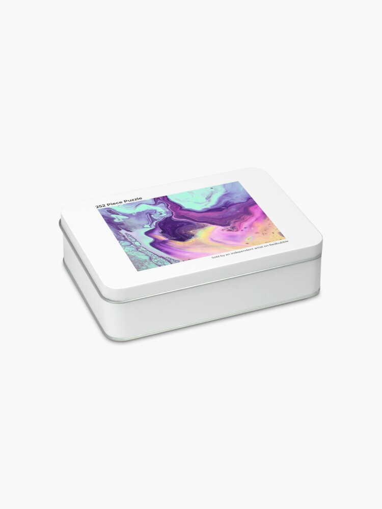 Alternate view of Liquid Pastel Jigsaw Puzzle