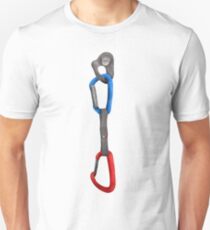 Rock Climbing Carabiner Unisex T-Shirt