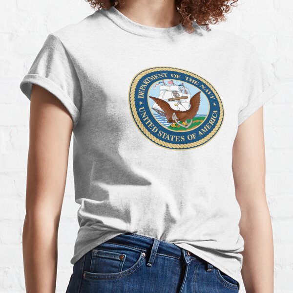 Seal of the United States Department of Navy Classic T-Shirt