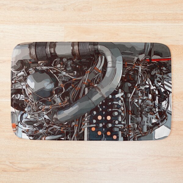 Item preview, Rocket Engine Guts designed and sold by Bless-Up-Store.