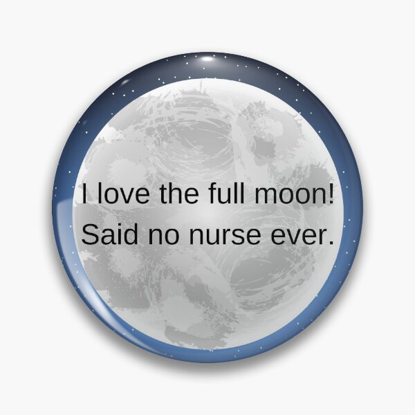 Item preview, I love the full moon designed and sold by Caregiverology.