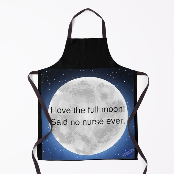 Item preview, I love the full moon designed and sold by Caregiverology.