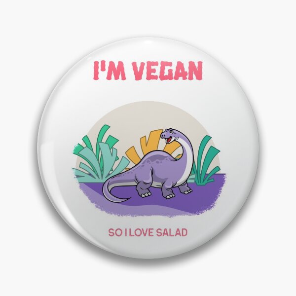 Item preview, I'm Vegan So I Love Salad designed and sold by unikologo.