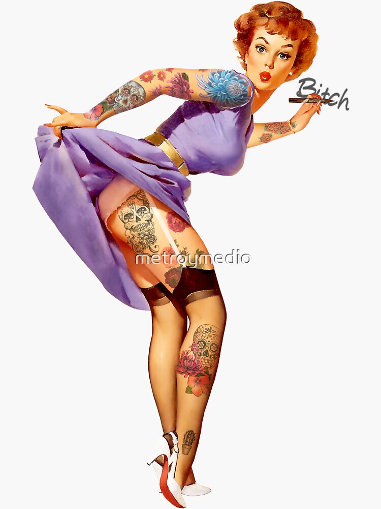 Redhead Pin-up by metroymedio