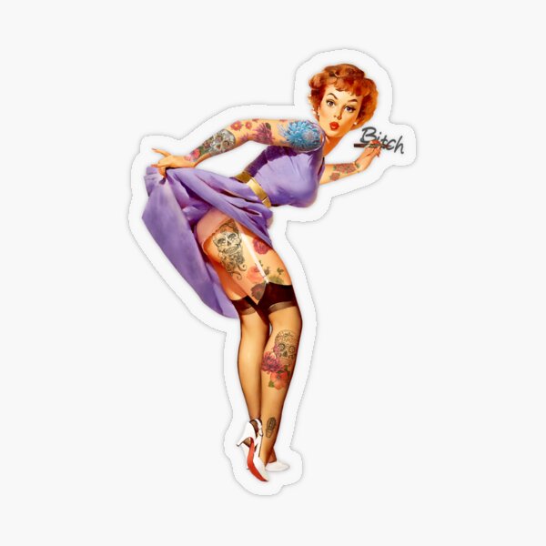 Item preview, Redhead Pin-up designed and sold by chimpunilustracion.