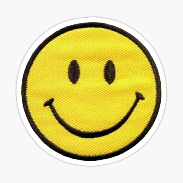 smiley face Sticker