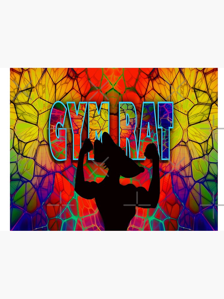 Gym Rat Exclusive Design. Abstracts by RipeBananaShop
