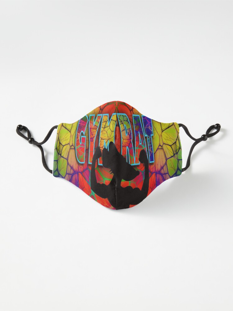 Alternate view of Gym Rat Exclusive Design. Abstracts Mask