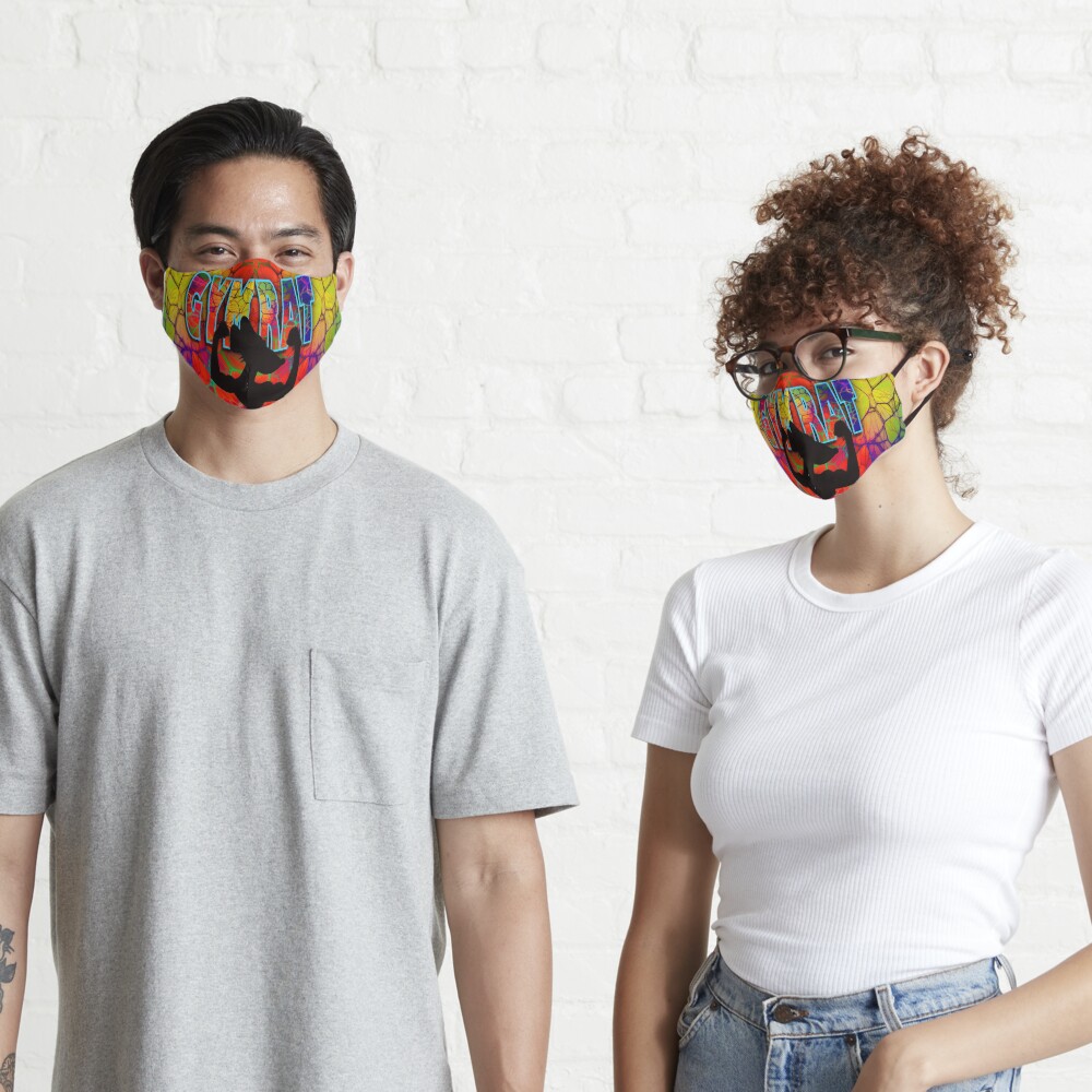 Gym Rat Exclusive Design. Abstracts Mask