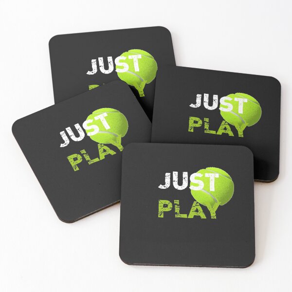 Item preview, Tennis Ball Just Play black background designed and sold by oxoxoxo.