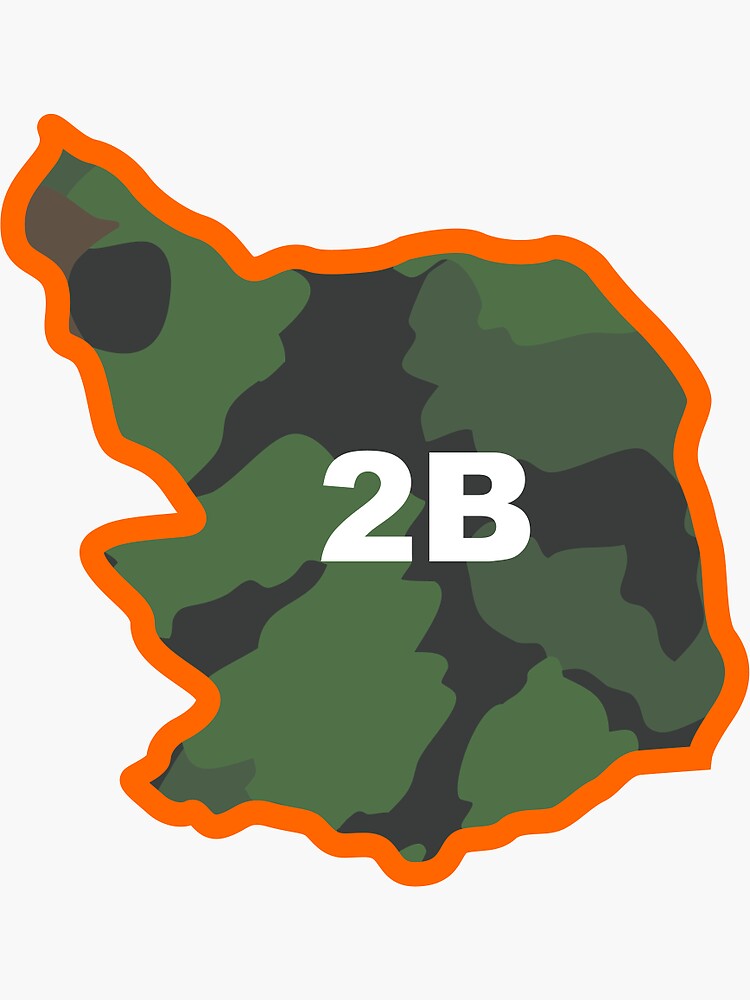 "Pennsylvania Hunting WMU 2B White" Sticker for Sale by njw5209 Redbubble