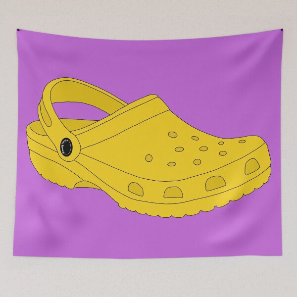 Item preview, Yellow Crocs Shoe designed and sold by Gold Star Creative.