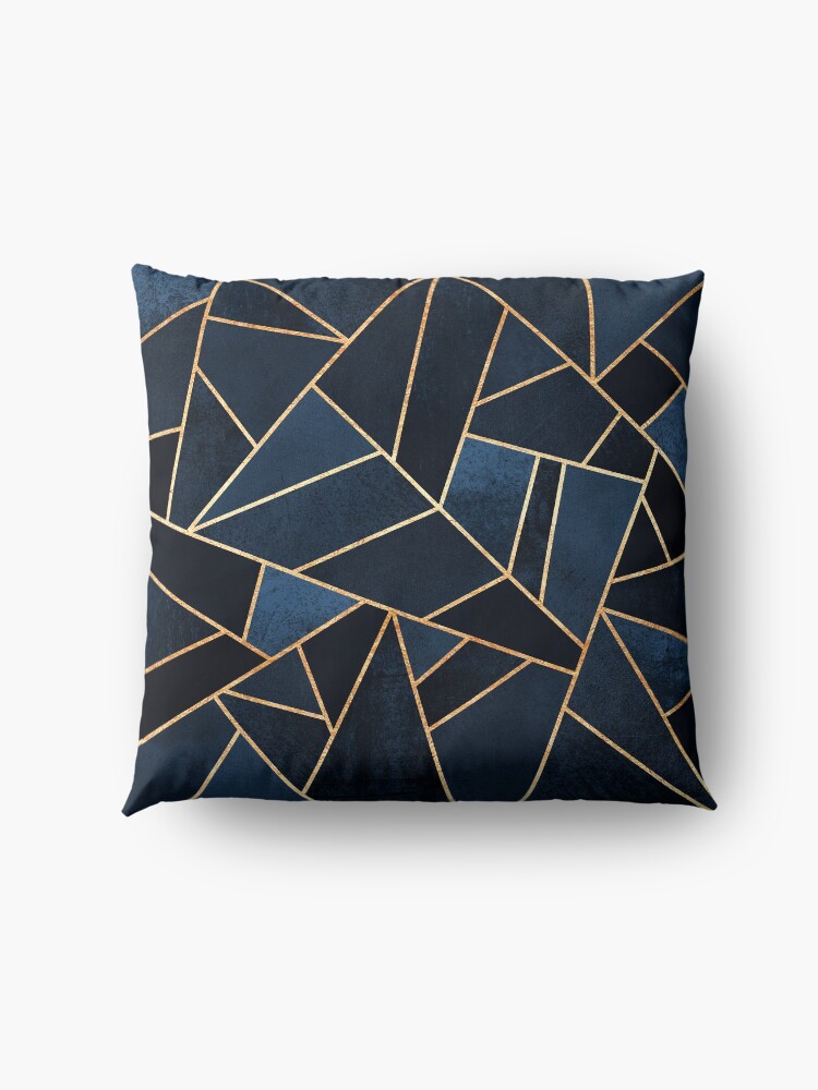 Alternate view of Navy Stone Floor Pillow
