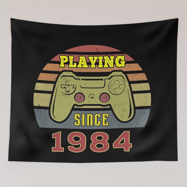 Item preview, Playing Since 1984 - Vintage Retro Gaming Controller Born in 1984 designed and sold by looklock.