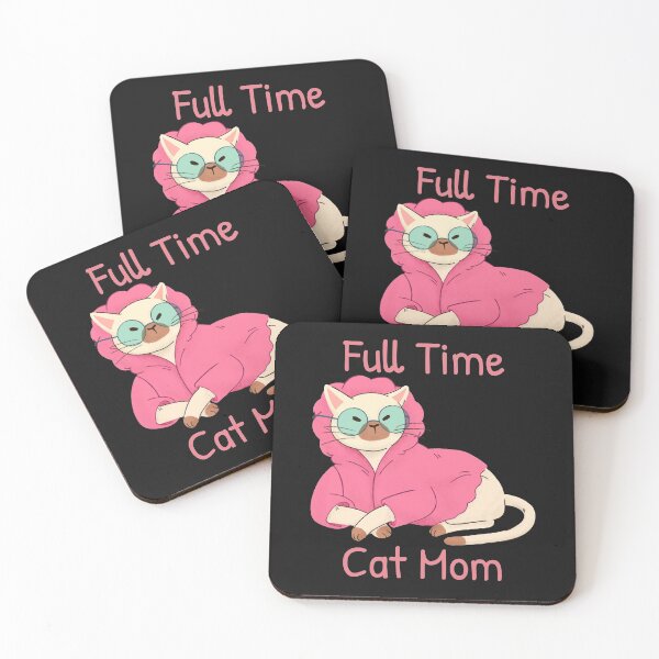 Item preview, Full Time Cat Mom designed and sold by OuDesigns.
