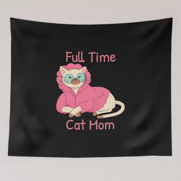 Item preview, Full Time Cat Mom designed and sold by OuDesigns.
