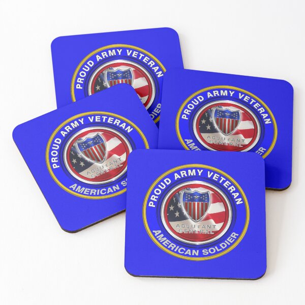 Item preview, Proud Army Adjutant General Corps Veteran designed and sold by SoldierAlways.