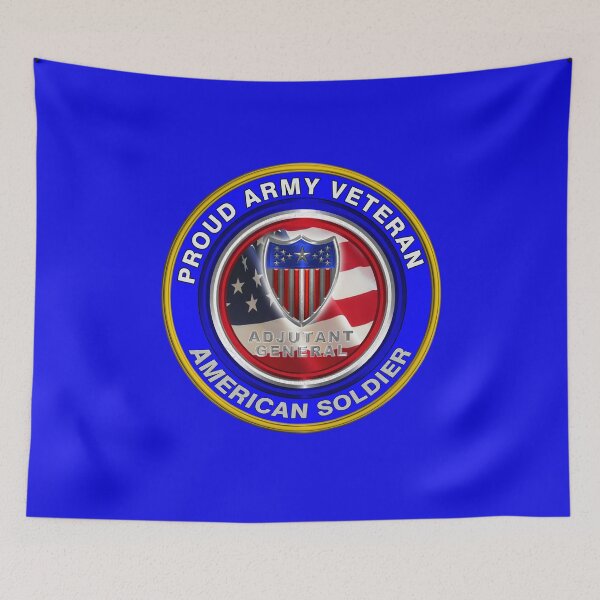 Item preview, Proud Army Adjutant General Corps Veteran designed and sold by SoldierAlways.