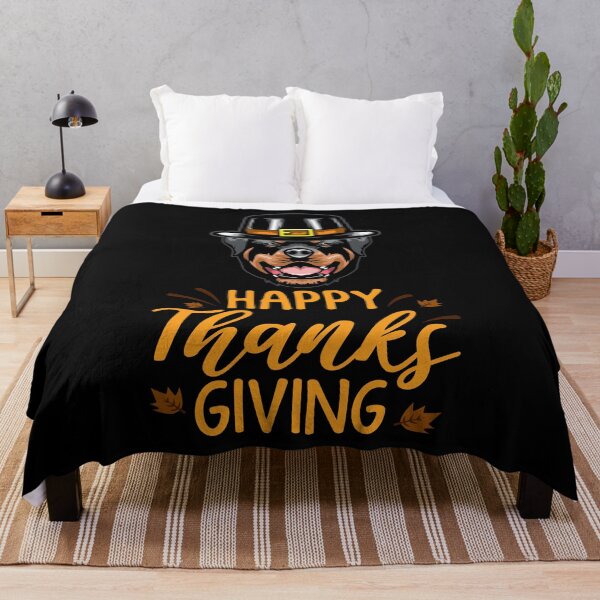 Item preview, Rottweiler Thanksgiving designed and sold by IPRINT Clothing.