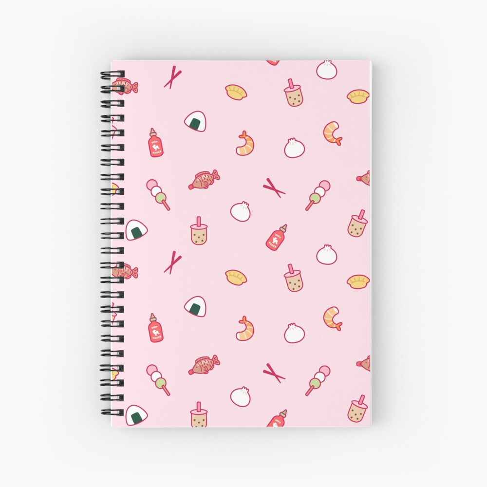 Lilac Cow Print Spiral Notebook for Sale by maobao
