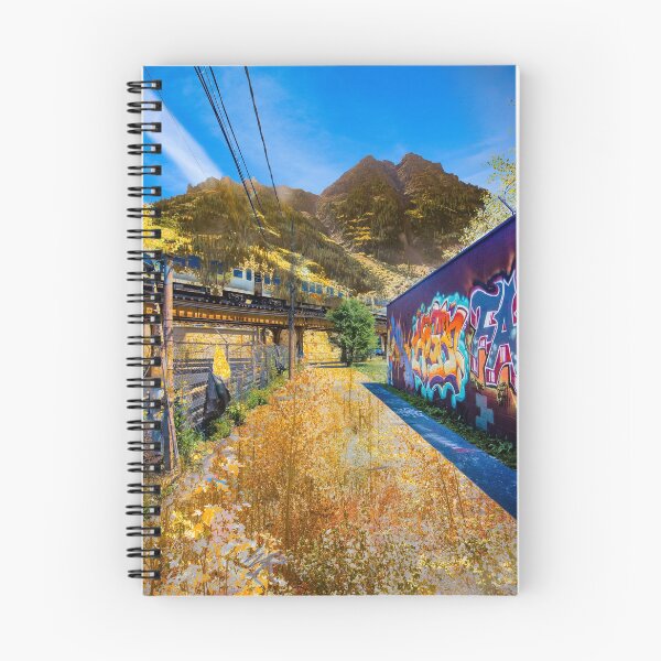 Artikelvorschau, Surreal Apocalyptic Chicago Train und Grafitti | Der L Wicker Park entworfen und verkauft von opticalescapes.