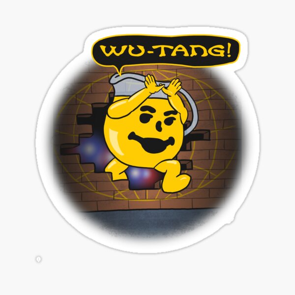 Wu-Tang Clan Bear 3.5 Tall Vinyl Sticker - Includes Two Stickers