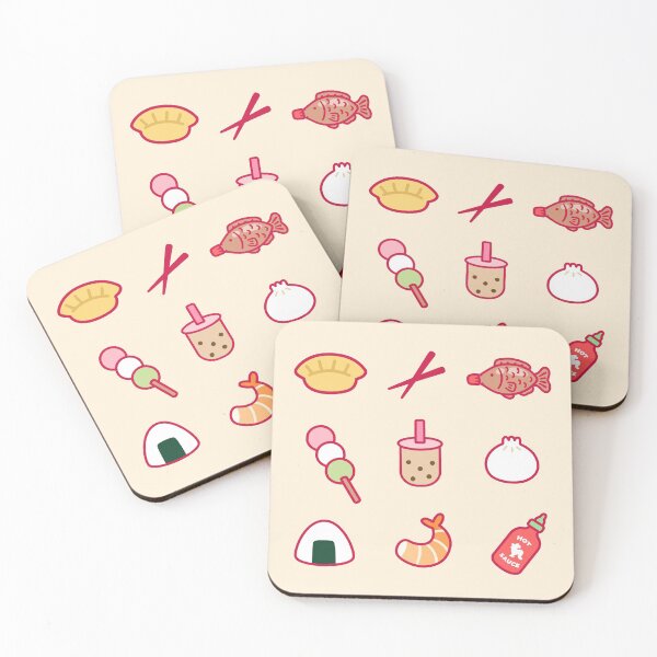 Item preview, Asian Food Pattern designed and sold by maobao.