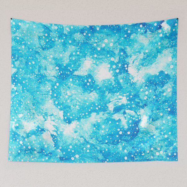 Item preview, Blue with White Dots Design #redbubble designed and sold by Smalltownart.