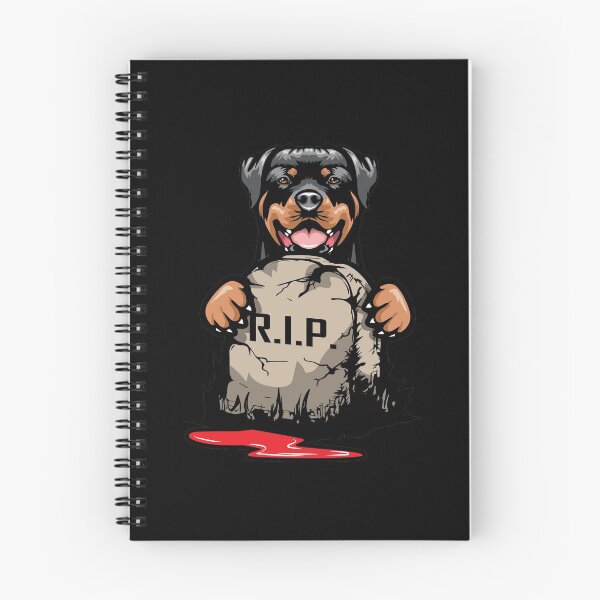 Item preview, Rottweiler Grave Stone designed and sold by IPRINT Clothing.