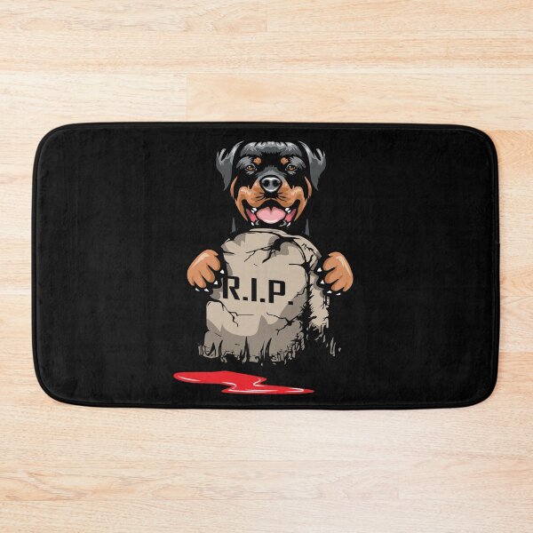 Item preview, Rottweiler Grave Stone designed and sold by IPRINT Clothing.
