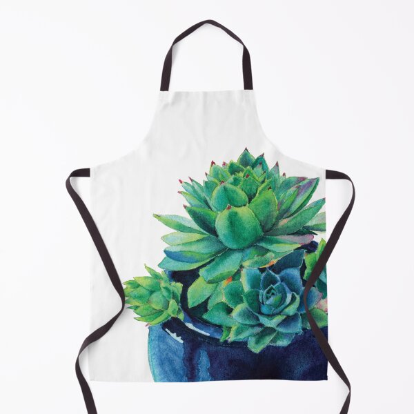 Item preview, Potted Succulent Watercolor designed and sold by Kelly Roy.
