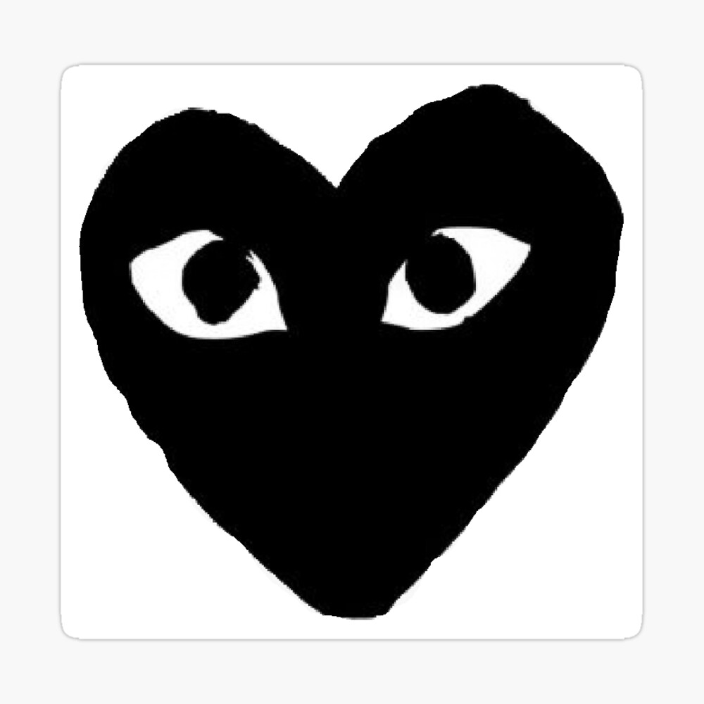 black heart comme des garcons