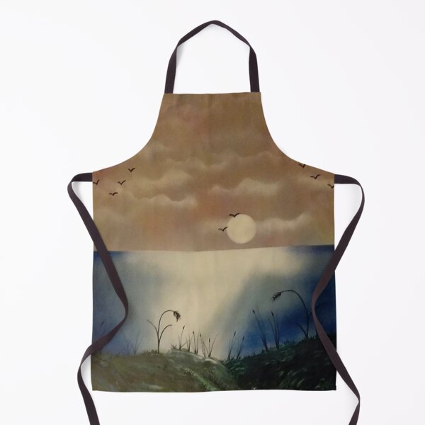 Item preview, Bending reeds at the shore designed and sold by edwardtiptonart.