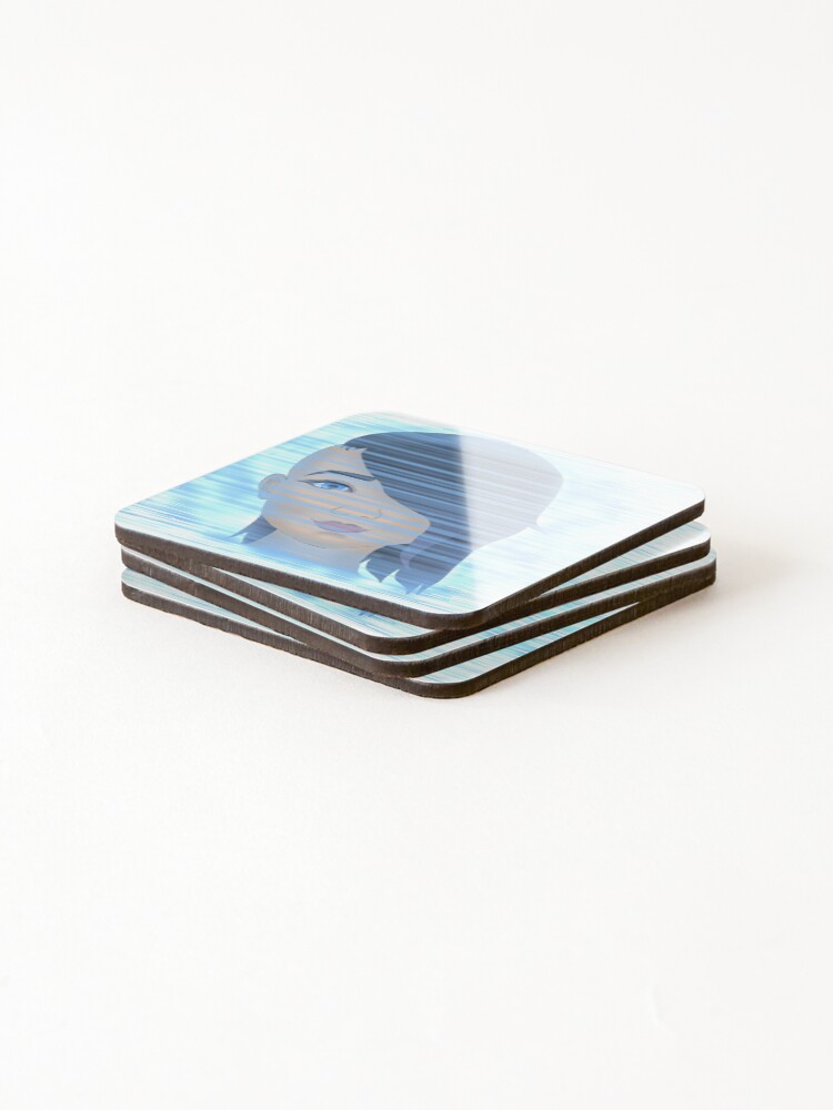 Alternate view of Angel on the Screen Coasters (Set of 4)