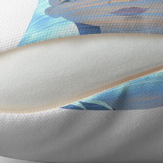 Alternate view of Angel on the Screen Floor Pillow