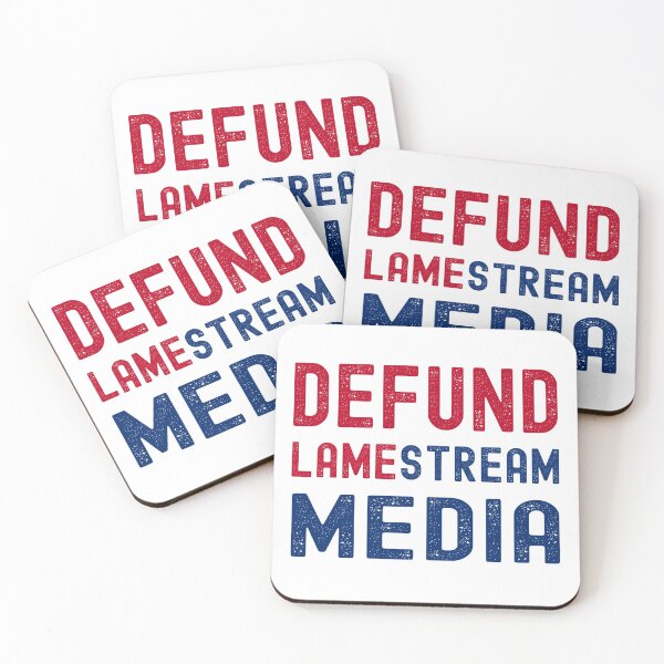 Item preview, Defund Lamestream Media Political Protest Election  designed and sold by Gsallicat.