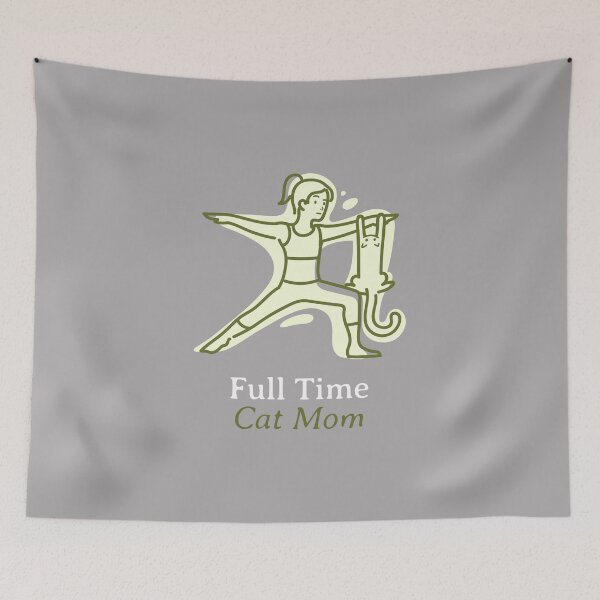 Item preview, Full Time Cat Mom designed and sold by OuDesigns.