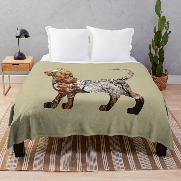 Item preview, Cat in Woodlands designed and sold by IssyDesigns.