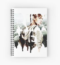 runner - newt Spiral Notebook