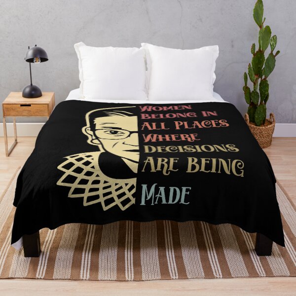 Item preview, Women Belong In All Places Where Decisions Are Being Made designed and sold by tinypurpleland.