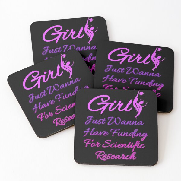 Item preview,  Girls Just Wanna Have Funding For Scientific Research designed and sold by Fatimalak.
