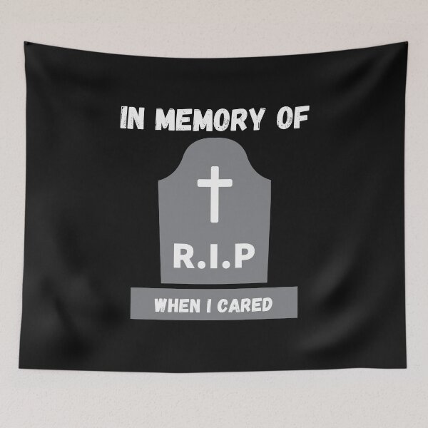Item preview, In Memory Of When I Cared designed and sold by momsnpops.