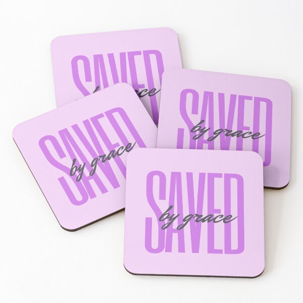 Item preview, Saved by Grace (magenta) designed and sold by LiveAndGlow.