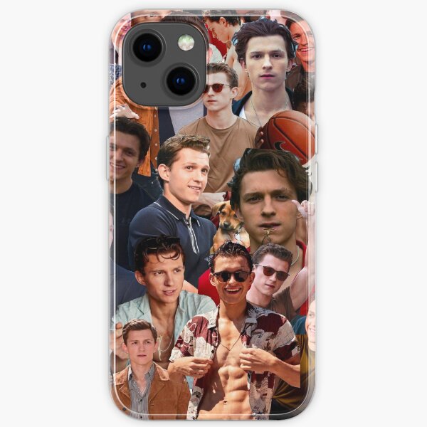 Tom Holland Fotocollage iPhone Flexible Hülle