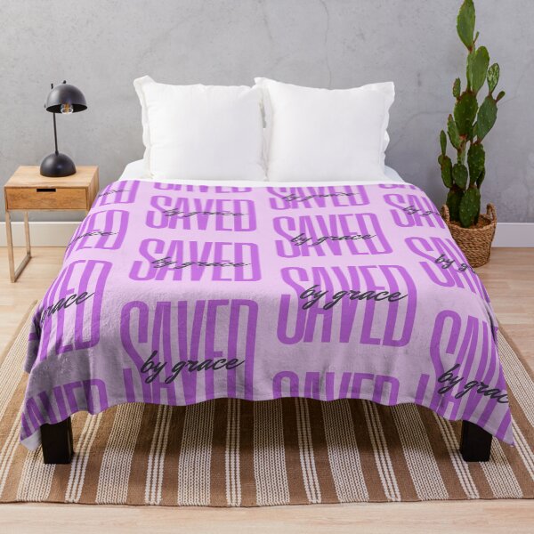 Item preview, Saved by Grace (magenta) designed and sold by LiveAndGlow.