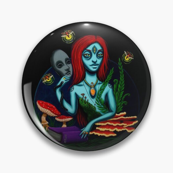 Item preview, Witchy Apothecary Owner Collecting Potion Supplies designed and sold by Alexandrakevyn.