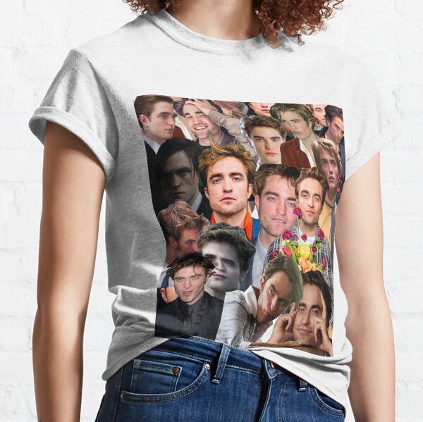 Robert Pattinson Photo Collage Classic T-Shirt