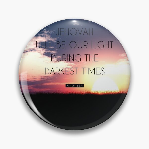 Item preview, Jehovah is our light Psalm 36:9 designed and sold by KA DESIGNS.